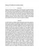 Ensayo de el caballero de la armadura oxidada. Robert Fisher