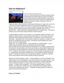 Qué es Hallowen. Protección de las Casas de los Espíritus malignos