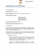 Informe de auditoría