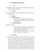 Tema de investigación