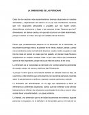 DIMENSIONES DE LAS PERSONAS