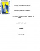 Entrevista a un Administrador de bases de datos