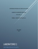 LAB 1 DISTRIBUCIÓN DE PLANTA