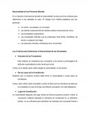 Nacionalidad de las personas Las demás corporaciones de carácter público reconocido por la ley