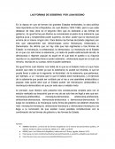 LAS FORMAS DE GOBIERNO POR JUAN BODINO