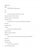 Encuesta sobre el bullying