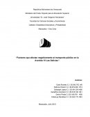 Transporte publico en maracaibo - venezuela