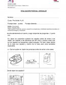 Prueba semestral lenguaje