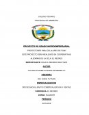 PROYECTO DE GRADO MICROEMPRESARIAL “PROTECTORES PARA CELULARES DE FOMI”