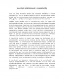 Reñaciones interpersonales