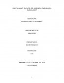 CUESTIONARIO EL PERFIL DEL INGENIERO