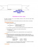 Apuntes de derecho procesal