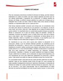 COMO SE CALCULA EL TIEMPO ESTANDAR