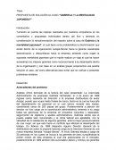 PROPUESTA DE SOLUCIÓN AL CASO “GABRIELA Y LA MENTALIDAD JAPONESA?”