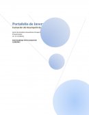Portafolio de inversiones Evaluación del desempeño de carteras