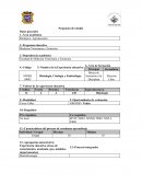 Programa de estudio Datos generales