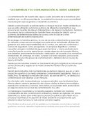 Las empresas y su contaminación al medio ambiente