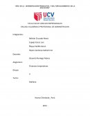 ESCUELA ACADÉMICO PROFESIONAL DE ADMINISTRACION Sistema financiero