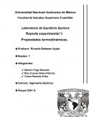 Propiedades termodinamicas