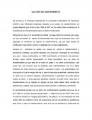 Cultura del Mantenimiento