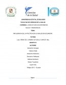 INFLUENCIA DE LA POLÍTICA EN LA SALUD EN ECUADOR