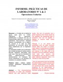 Informe Operaciones Unitarias