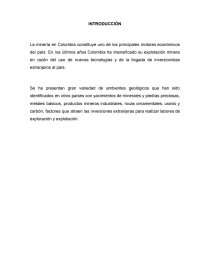 Mecanización en la minería. Página 1