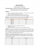 Ejercicios de estadistica