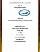 Trabajo final Proceso de liquidación, solvencia y reestructuración de compañía