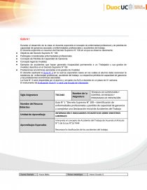 Evaluacion de casos. Página 1
