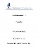 Proyecto Modular # 1 Física I A