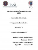 Educación En México