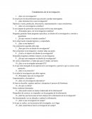 40 preguntas de fundamentos de la investigación