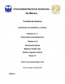 Potenciales termodinamicos