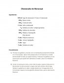 Cheesecake de Maracuyá