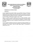 Subsidencia en el Valle de Chalco