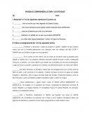 PRUEBA DE COMPRENSIÓN LECTORA “LOS PECOSOS”