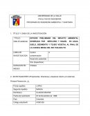 ESTUDIO PRELIMINAR DEL IMPACTO AMBIENTAL GENERADO POR MERCURIO Y NIQUEL EN AGUA, SUELO, SEDIMENTO Y TEJIDO VEGETAL AL FINAL DE LA CUENCA MEDIA DEL RIO TUNJUELITO