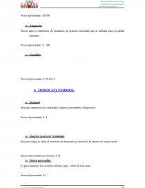 PROYECTO: BIO CARNES “NO SOMOS COMPETENCIA SOMOS PREFERENCIA”. Página 31