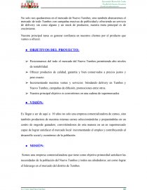 PROYECTO: BIO CARNES “NO SOMOS COMPETENCIA SOMOS PREFERENCIA”. Página 2