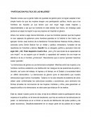 PARTICIPACIÓN POLÍTICA DE LAS MUJERES
