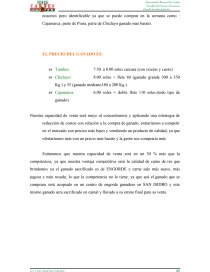 PROYECTO: BIO CARNES “NO SOMOS COMPETENCIA SOMOS PREFERENCIA”. Página 19