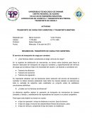 Actividad Transporte de carga por carretera y transporte marítimo