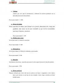 PROYECTO: BIO CARNES “NO SOMOS COMPETENCIA SOMOS PREFERENCIA”. Página 30