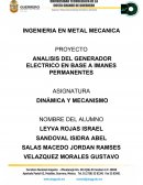 GENERADOR ELECTRICO A BASE DE IMANES DE NEODIMIO