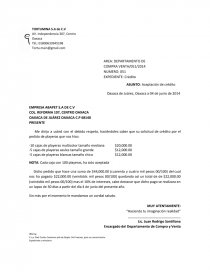 Carta poder México. Página 1