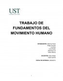 Informe fundamentos movimiento humano