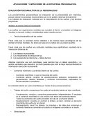 Aplicaciones y estrategias psicoanalíticas