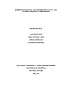 DISEÑO ORGANIZACIONAL DE LA EMPRESA EMPACADORA EMSI COLOMBIA RESPECTO AL AREA LOGISTICA