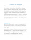 Tercer Informe presidencial Se firmó pacto por México para impulsar el desarrollo de la Nación mediante Reformas